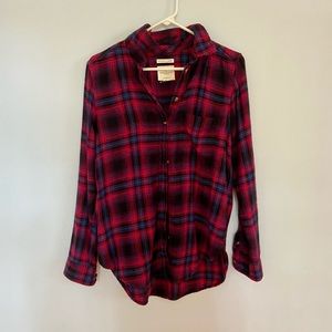 American Eagle Flannel Boyfriend Fit